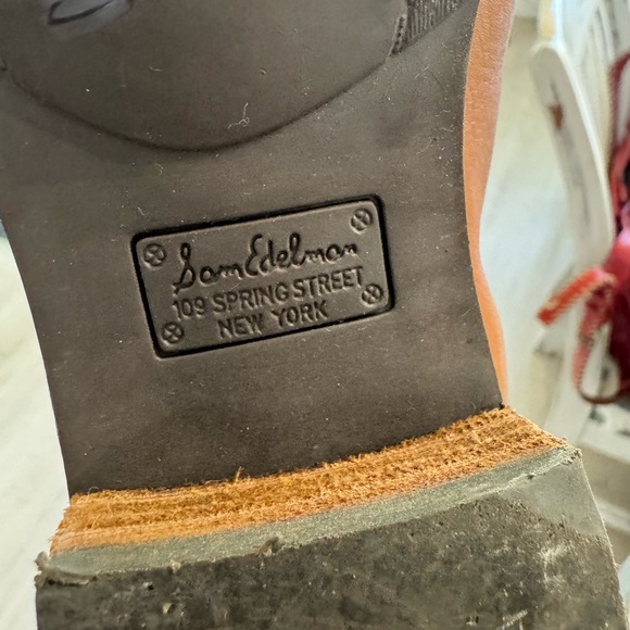 Sam Edelman Leather Boots 8 - Picture 8 of 16